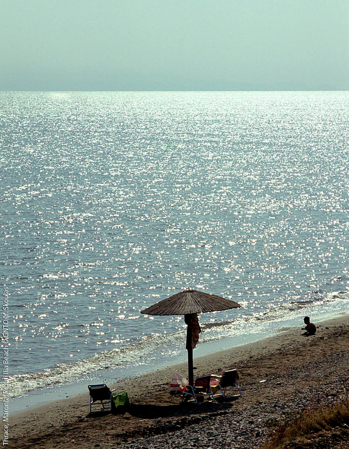 Tracja, plaża Maronia