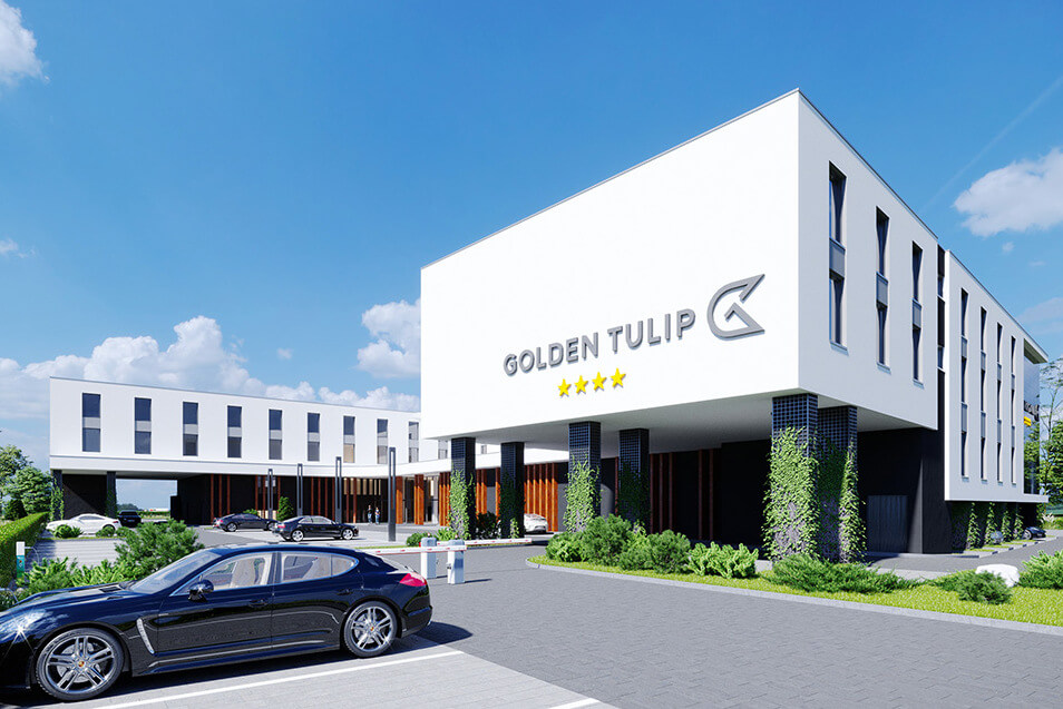 Wizualizacja nowego krakowskiego hotelu Kraków zyska nowy hotel
