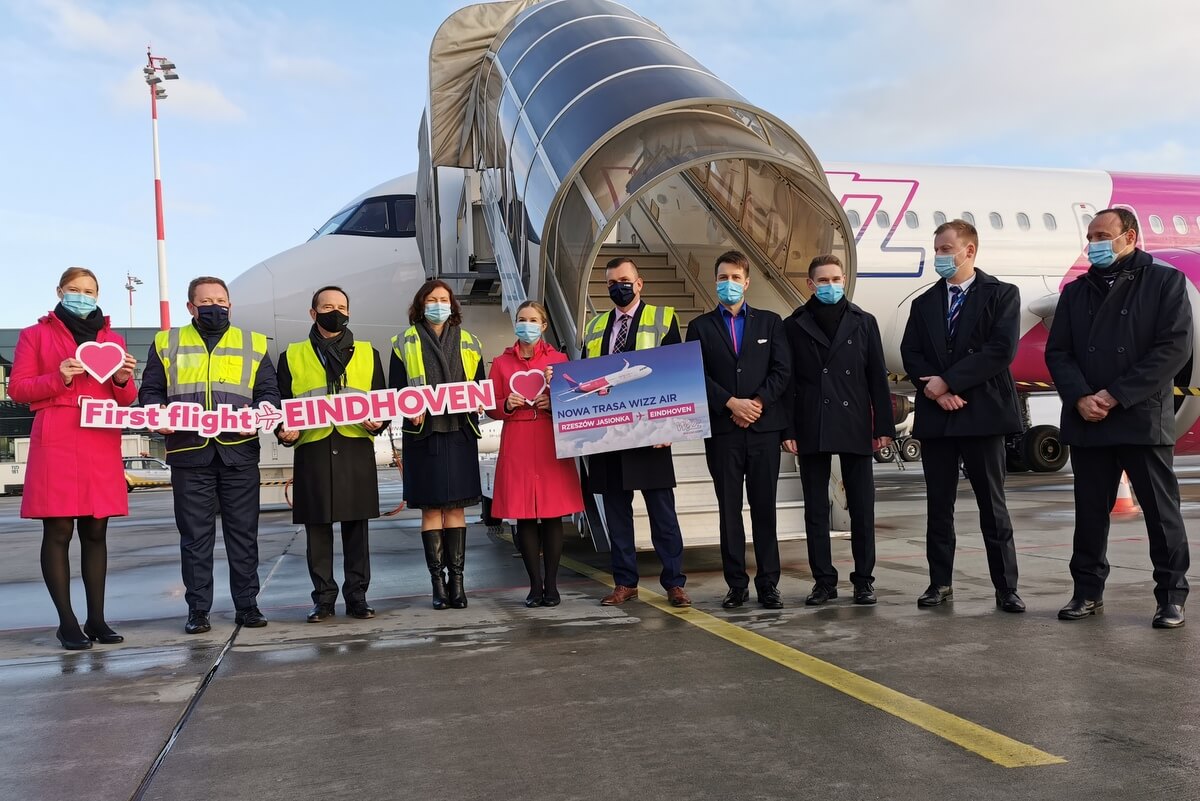 Inauguracja Wizz Air na Lotnisku w Rzeszowie Wizz Air zaczyna loty z Rzeszowia