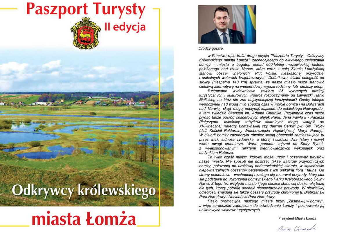 Promocja Ziemi Łomżyńskiej za pomocą Paszportu Turysty