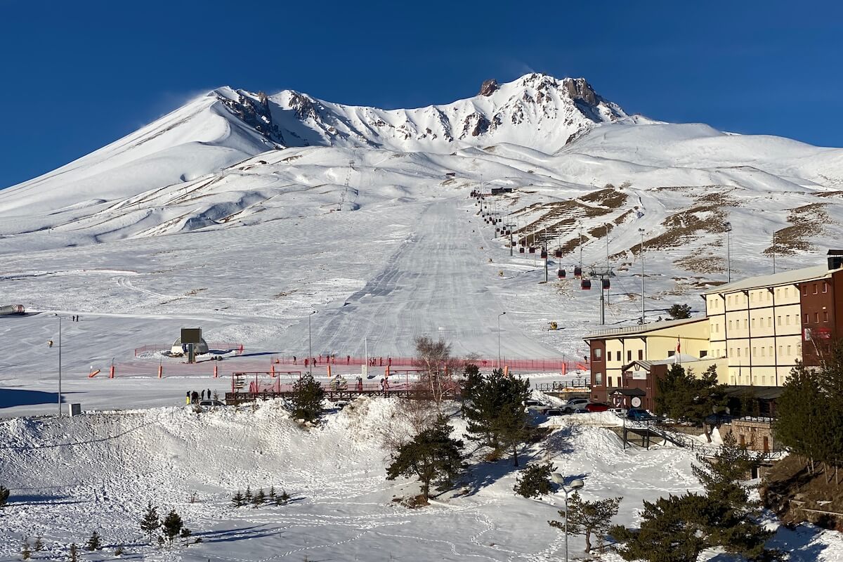 Erciyes stok narciarski Turcja