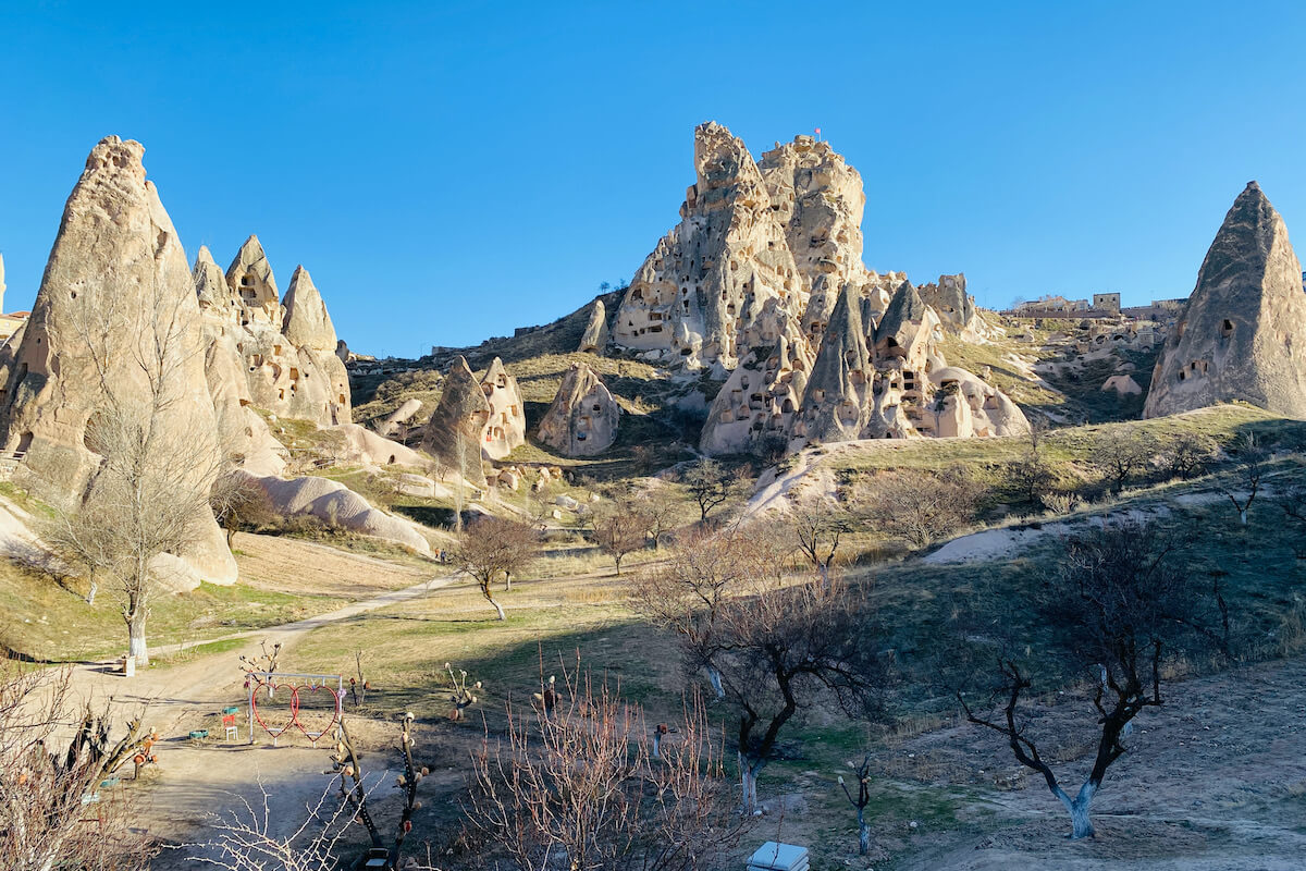 Uchisar twierdza Kapadocja Turcja