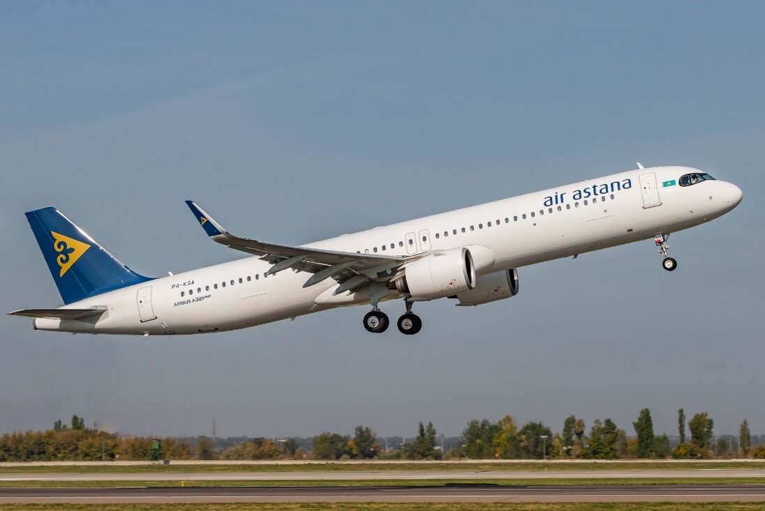 Airbus w barwach Air Astana 2020 nie był taki zły dla Air Astana