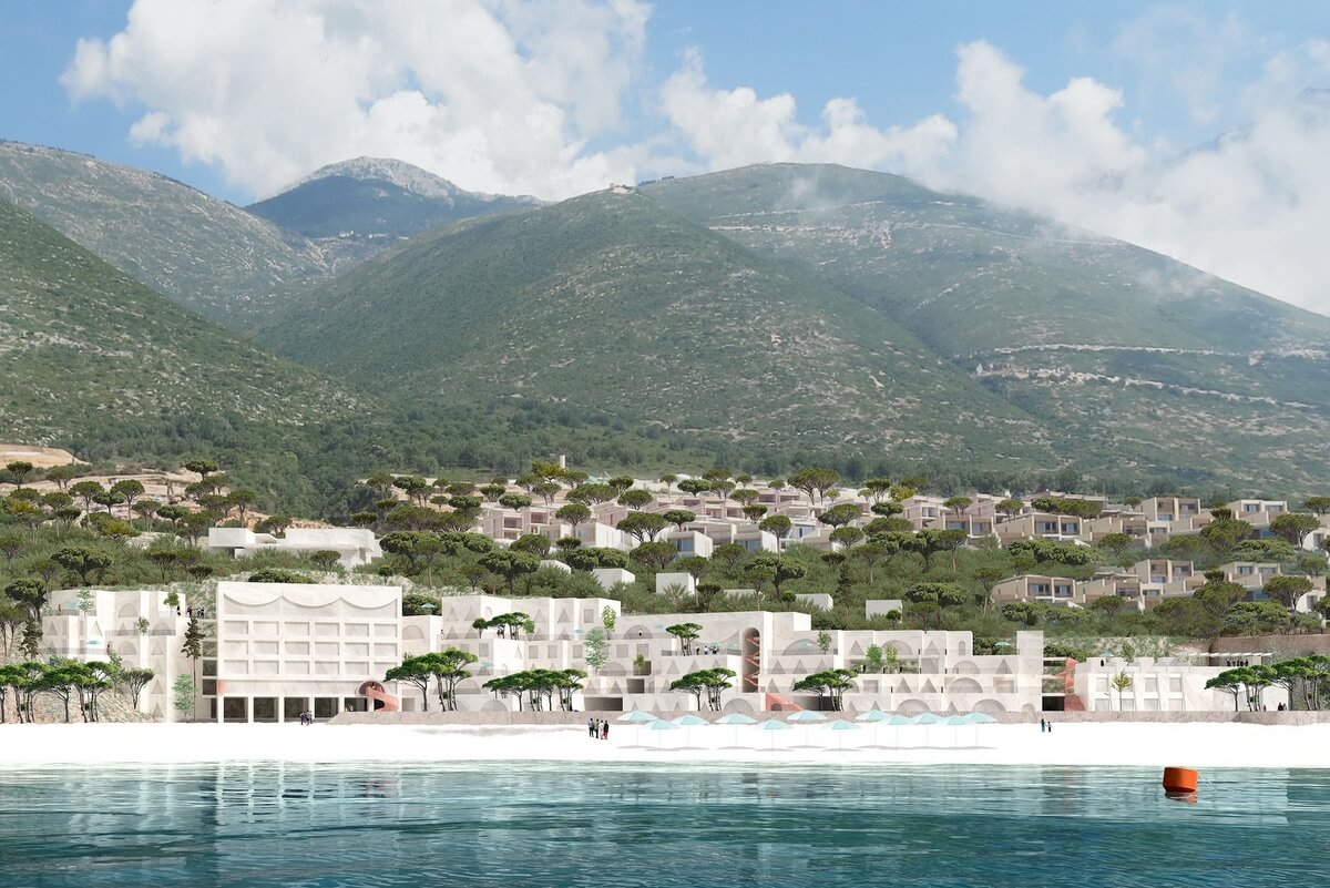 Wizualizacja hotelu MGallery w Albanii Nowy hotel Accor powstanie w Albanii