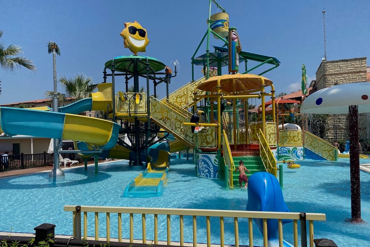 Aquapark w hotelu Paloma Grida