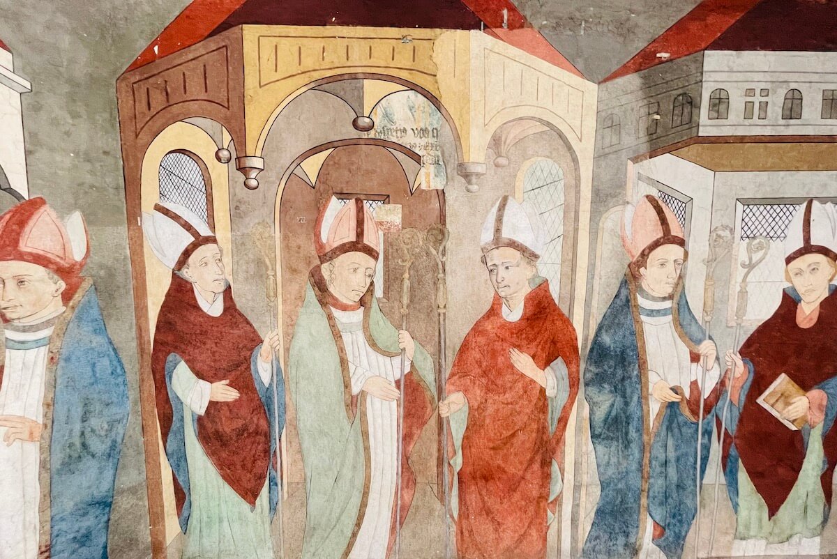 Freski w katedrze w Kwidzynie 