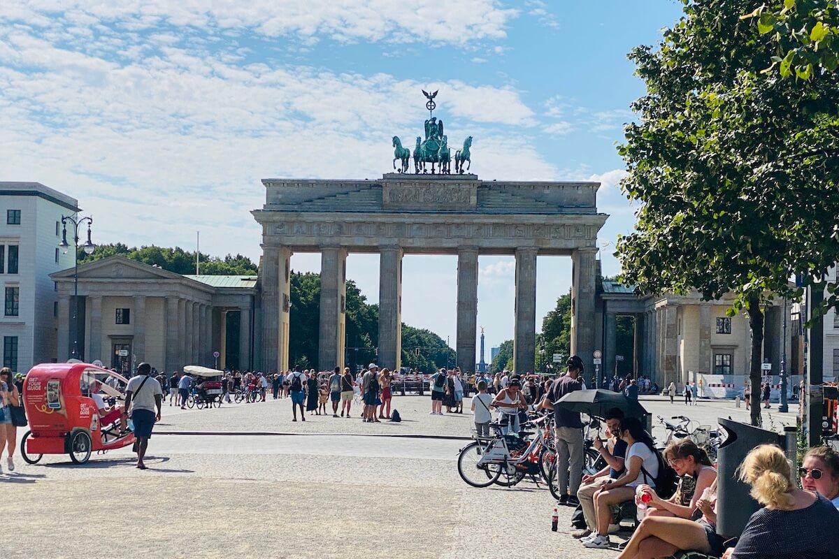 Brama Brandenburska w Berlinie