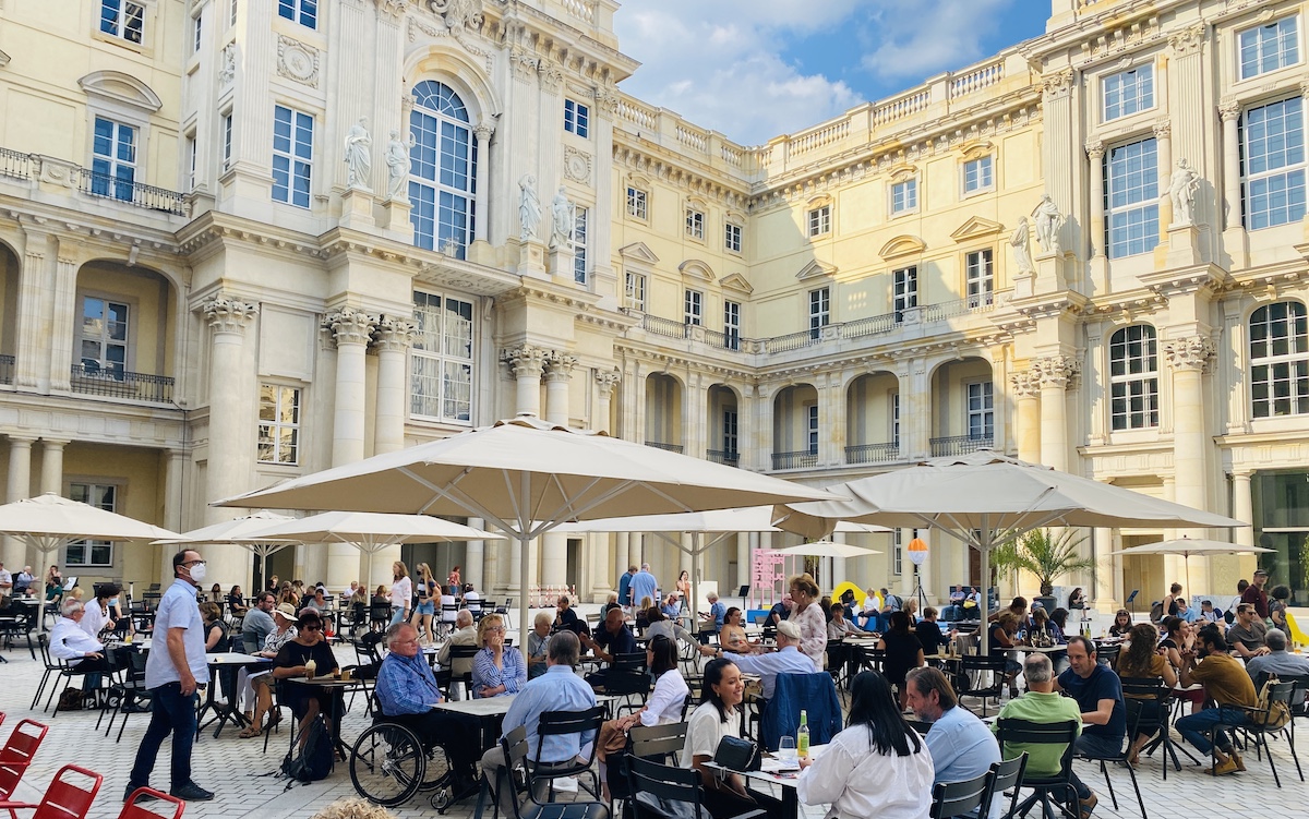 Patio na Humboldt Forum