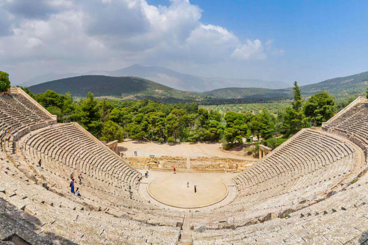 Teatr w Epidauros 