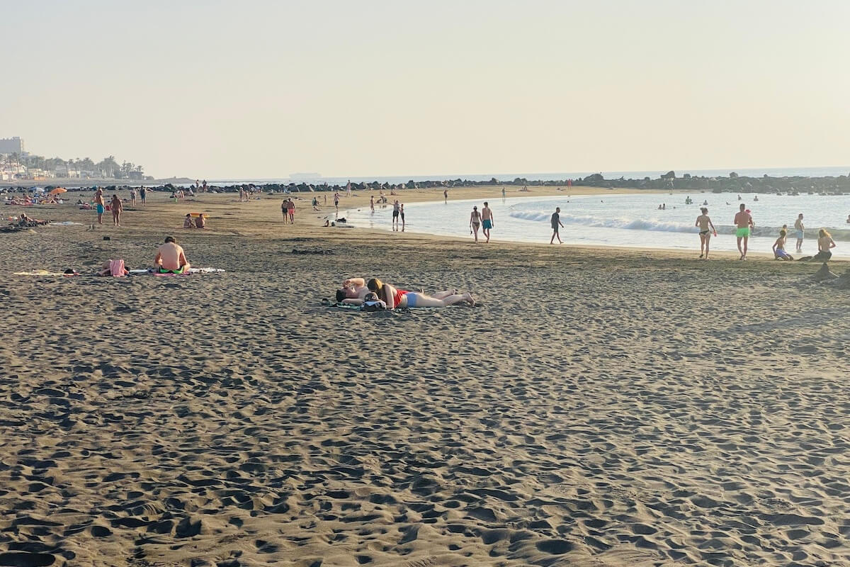 Playa de Troya na południu Teneryfy