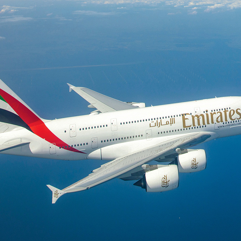 Pierwszy na świecie lot Emirates A380 z wykorzystaniem zrównoważonego paliwa lotniczego A380
