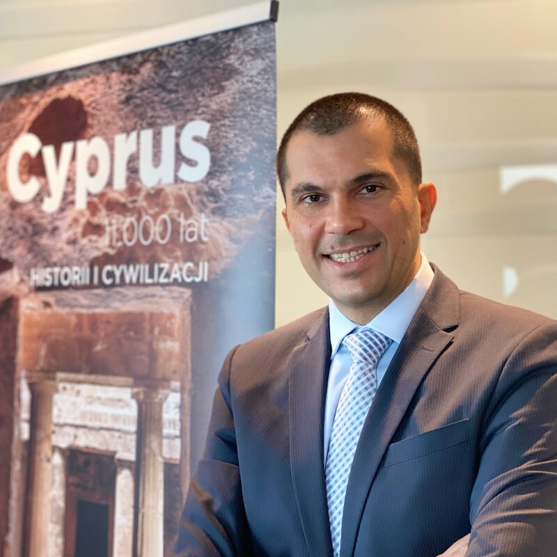Savvas Perdios, Minister Turystyki Cypru.