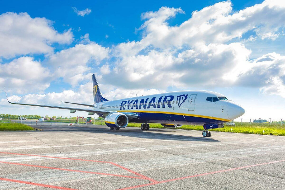 Ryanair ogłosił rekordową siatkę lotów z Krakowa. /fot. Ryanair