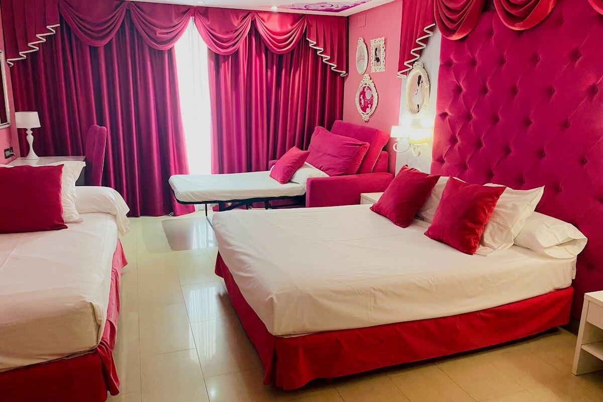 "Pokój księżniczki" w hotelu Gran Duque