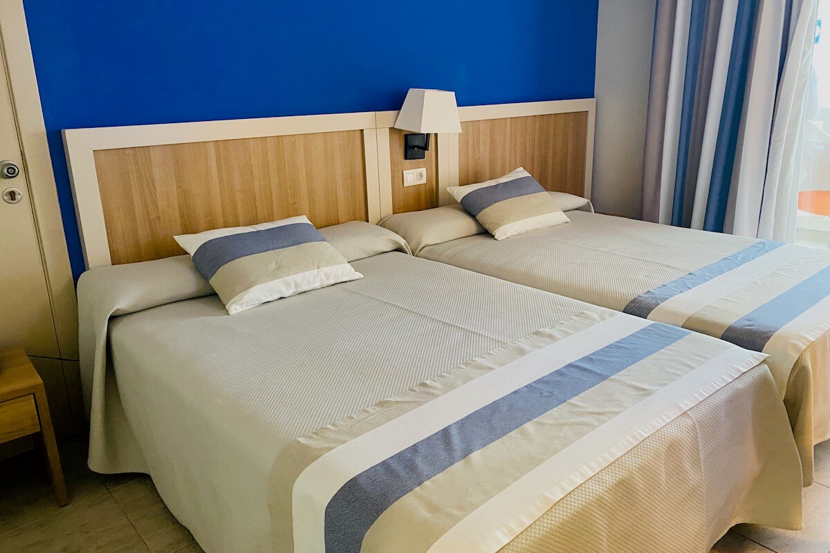 Pokój w hotelu Gran Hotel de las Fuentes