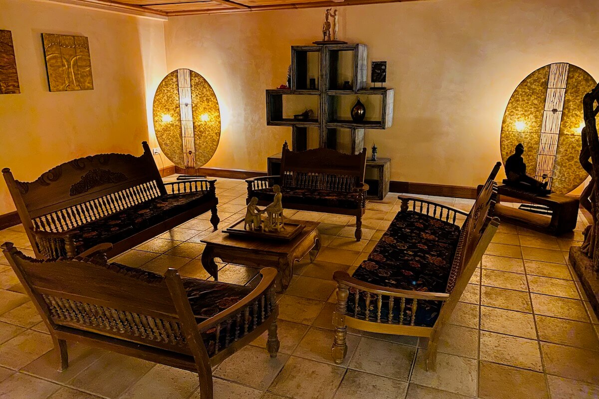 Jedna z sal relaksu w spa w hotelu Kempinsky na Gozo