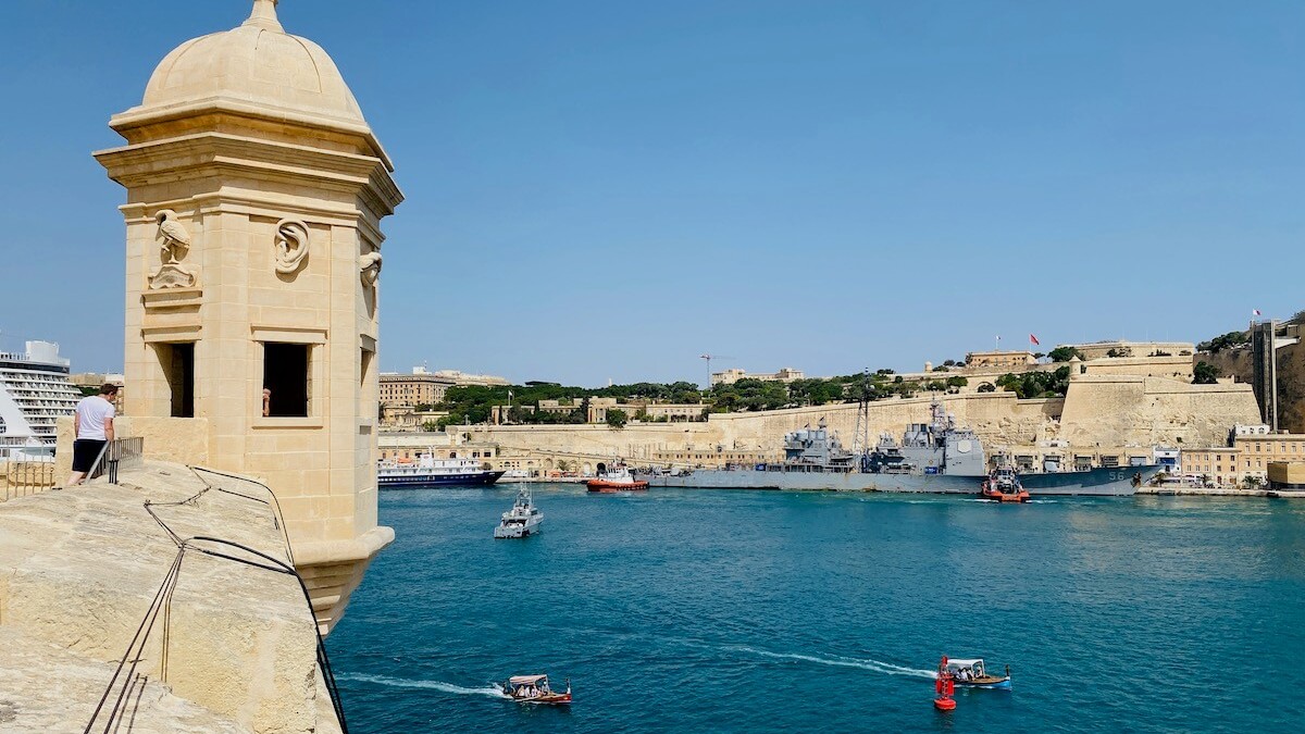 Widok na Wielki Port na Malcie