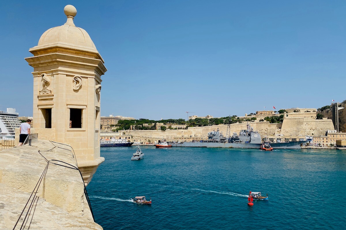 Widok na Wielki Port na Malcie