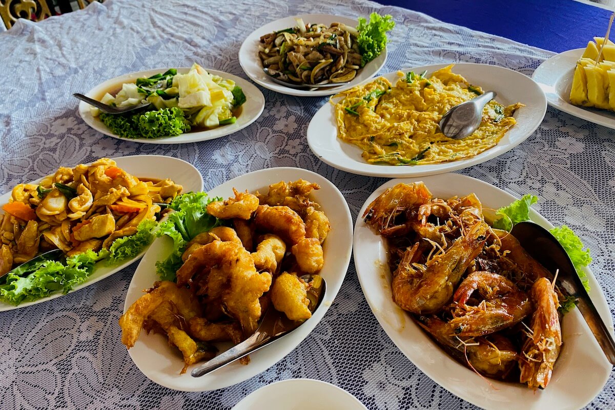 Lunch w restauracji Panyee Muteara Seafood