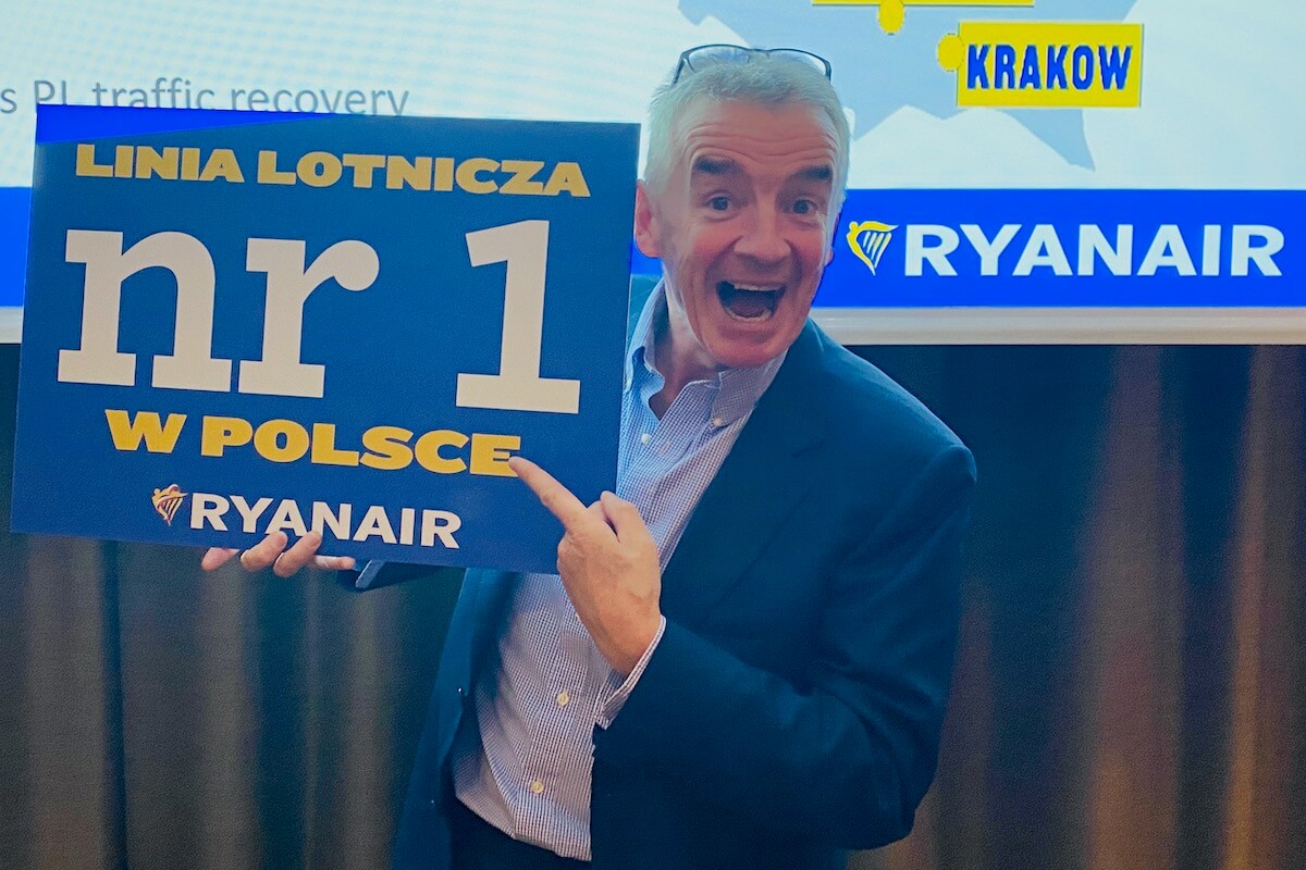 Michael O'Leary, dyrektor generalny Ryanair