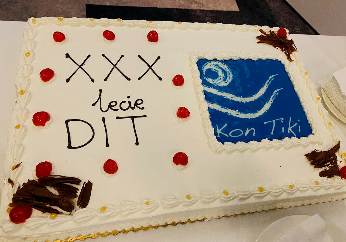 Tort z okazji 3-lecia DIT