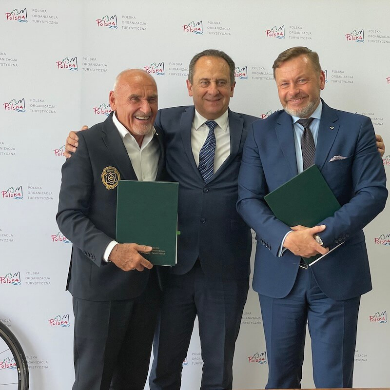 Podpisanie porozumienia pomiędzy POT a organizatorami Tour de Pologne