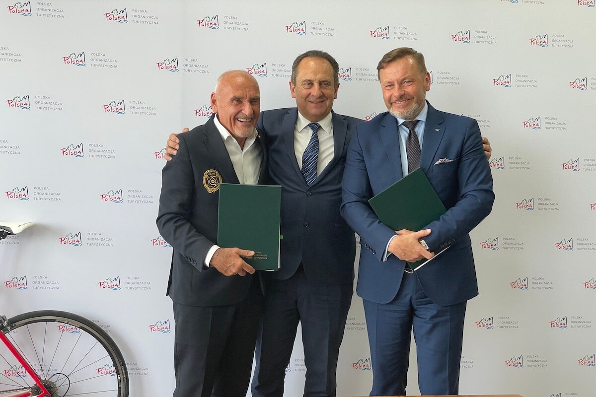 Podpisanie porozumienia pomiędzy POT a organizatorami Tour de Pologne