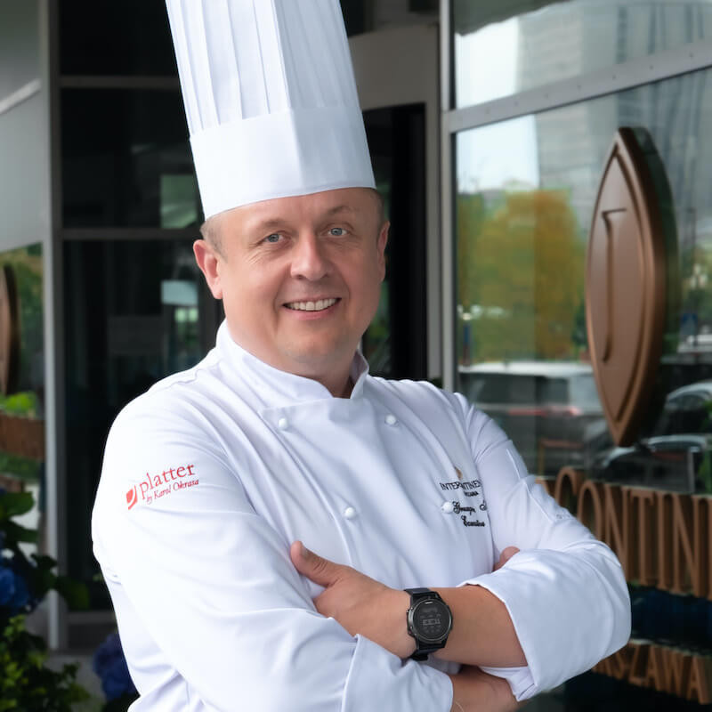 Grzegorz Krupa, nowy szef kuchni Intercontinentalu w Warszawie