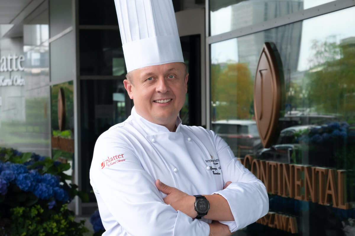 Grzegorz Krupa, nowy szef kuchni Intercontinentalu w Warszawie