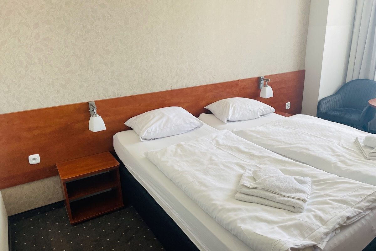 Pokój w hotelu Vestina w Międzyzdrojach