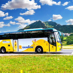 rainbow objazdowki autokar