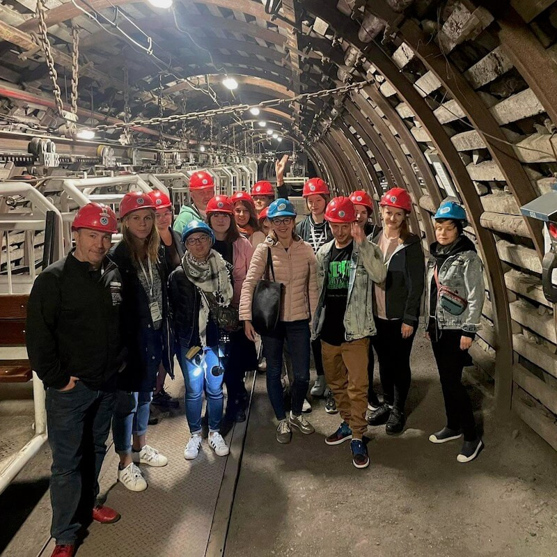Grupa studyjna Nekery / POT w kopalni Guido w Zabrzu
