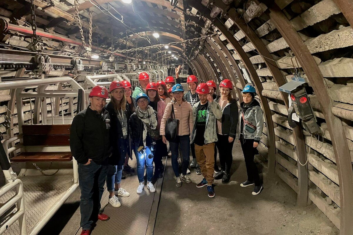 Grupa studyjna Nekery / POT w kopalni Guido w Zabrzu