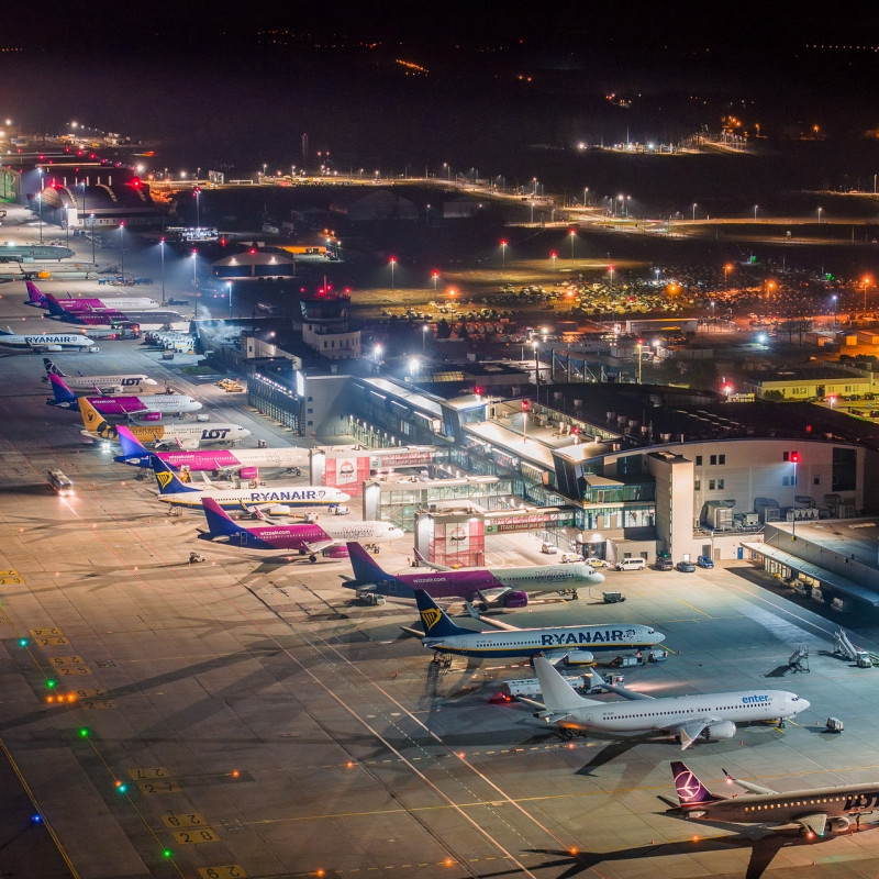 Lotnisko w Katowicach obsłużyło w styczniu rekordową liczbę podróżnych