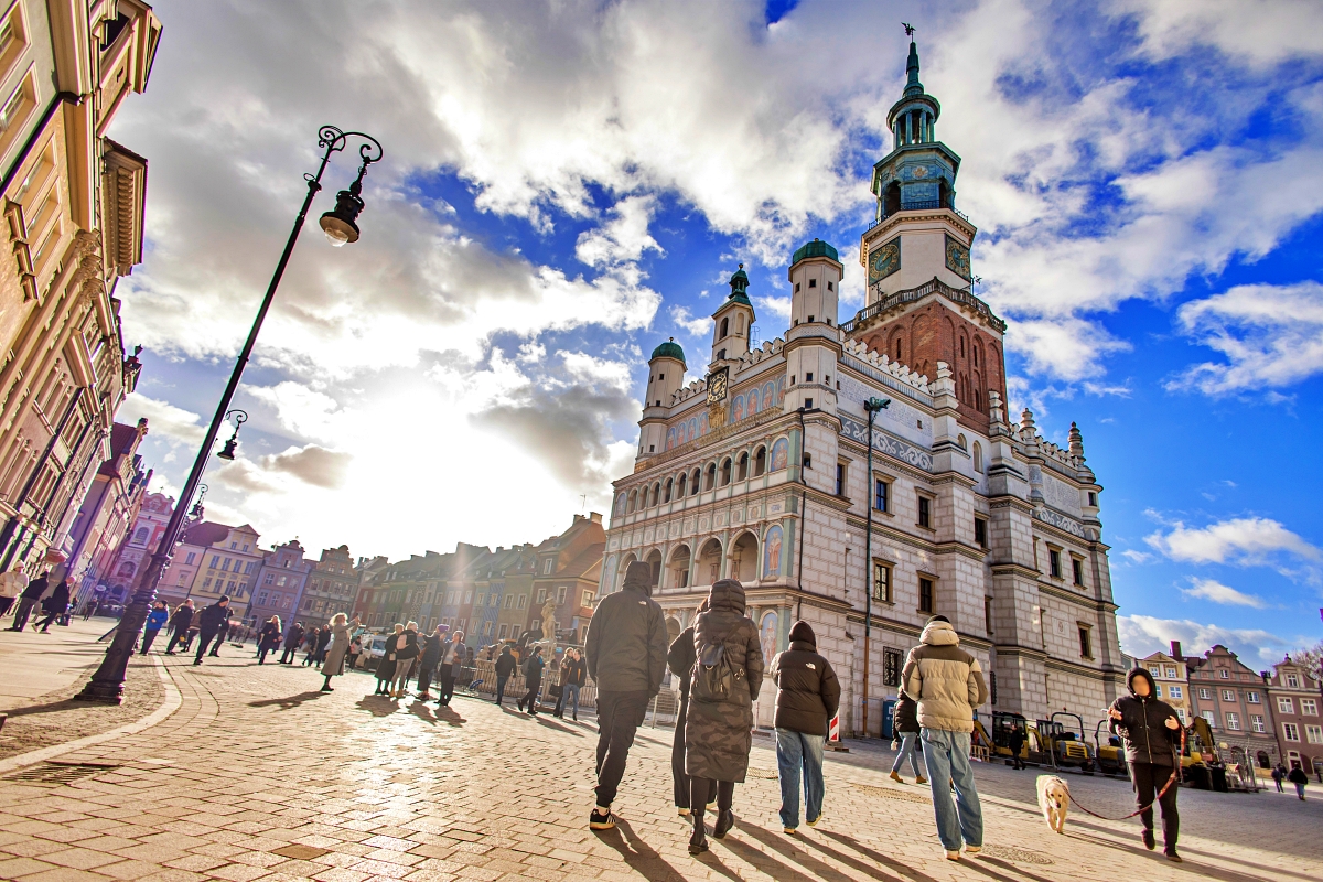 Po trzech latach zakończył się remont Starego Rynku w Poznaniu Fot. Adam Ciereszko