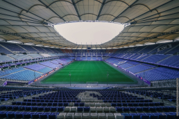 Na stadionie HSV w Hamburgu Polacy rozegrają swój pierwszy mecz przeciwko Holandii. fot./Michael Freitag