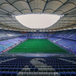 Na stadionie HSV w Hamburgu Polacy rozegrają swój pierwszy mecz przeciwko Holandii. fot./Michael Freitag