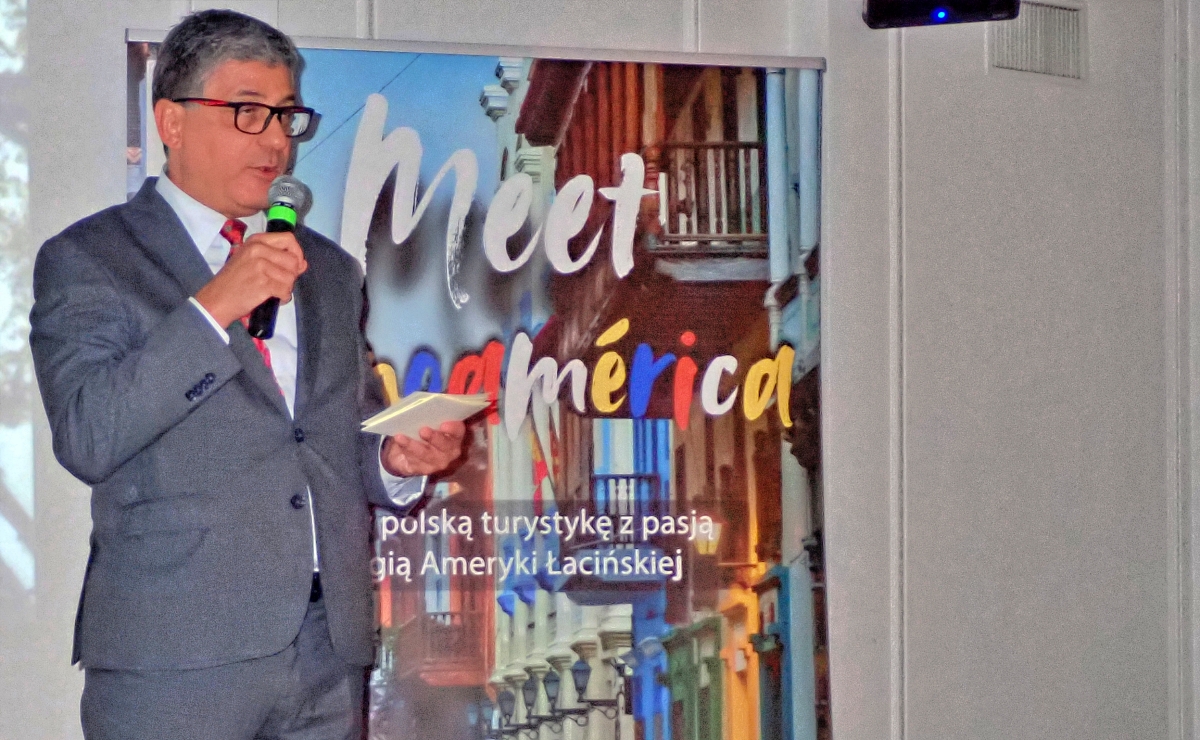 JE Assad José Jater-Peña, ambasador Kolumbii /fot. Mieczysław Pawłowicz