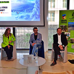 Przedstawienie raportu o zimowych planach Polaków w sezonie 2025/26. /fot. Mieczysław Pawłowicz