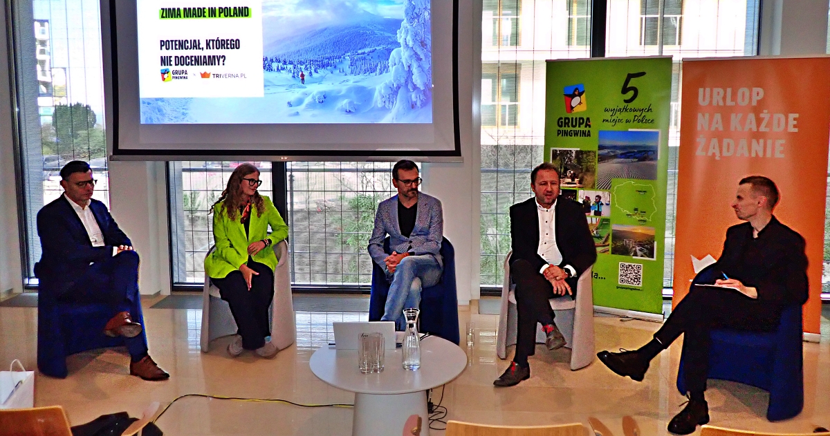 Przedstawienie raportu o zimowych planach Polaków w sezonie 2025/26. /fot. Mieczysław Pawłowicz