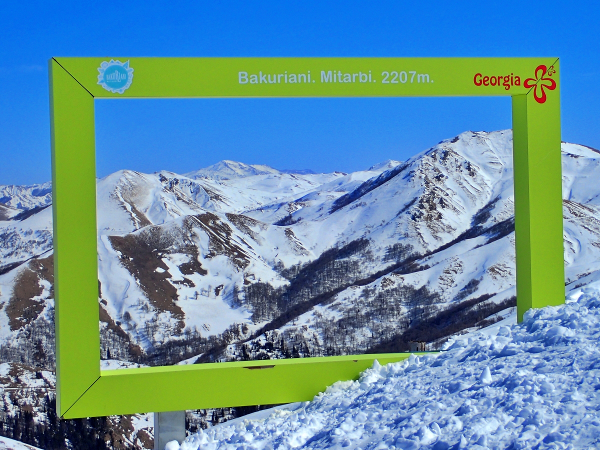 Bakuriani to jeden z ośrodków narciarskich Gruzji./fot. Mieczysław Pawłowicz