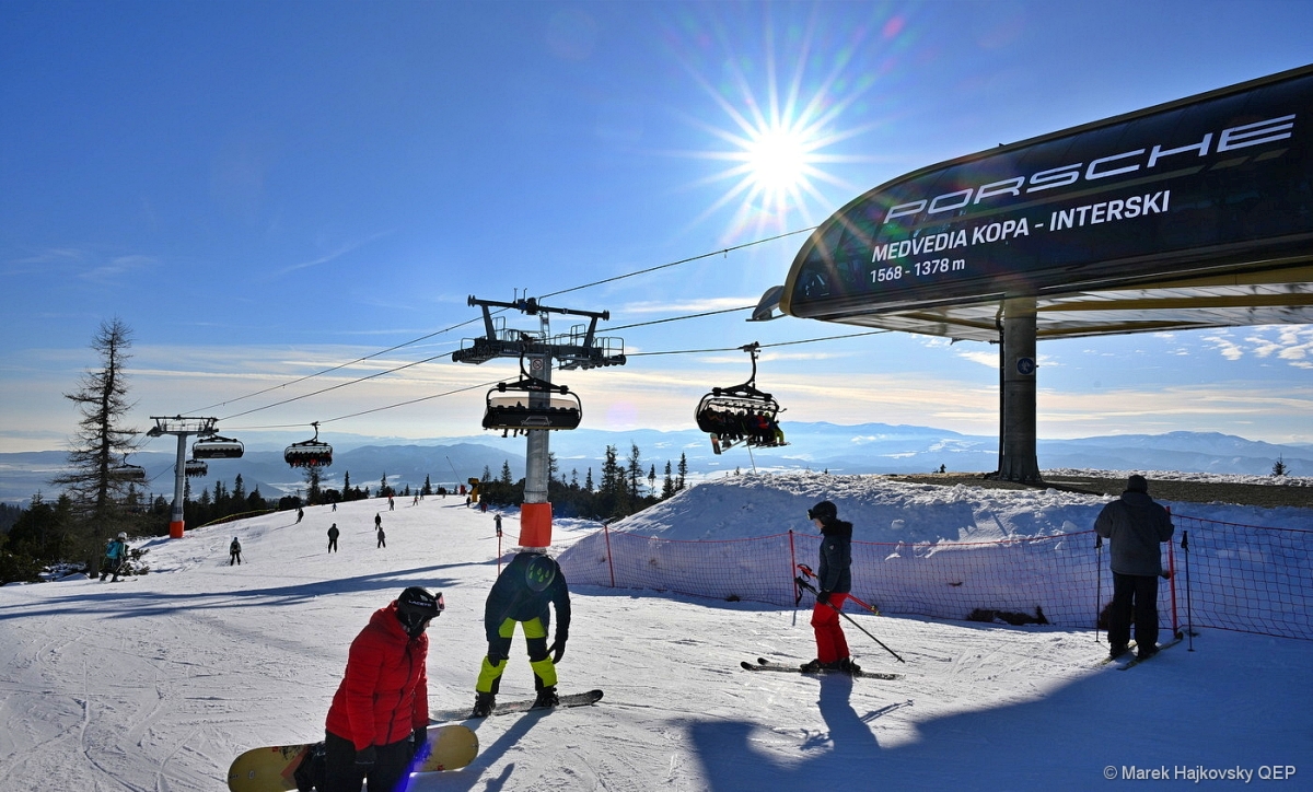 Nowy wyciąg krzesełkowy w Szczyrbskim Jeziorze /fot.MH -STPL