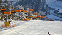 Kto rano wstaje, ten w Arenie Słotwiny czuje sie jak VIP. /fot. Mieczysław Pawłowicz