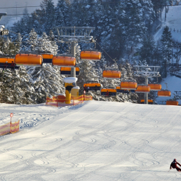 Kto rano wstaje, ten w Arenie Słotwiny czuje sie jak VIP. /fot. Mieczysław Pawłowicz
