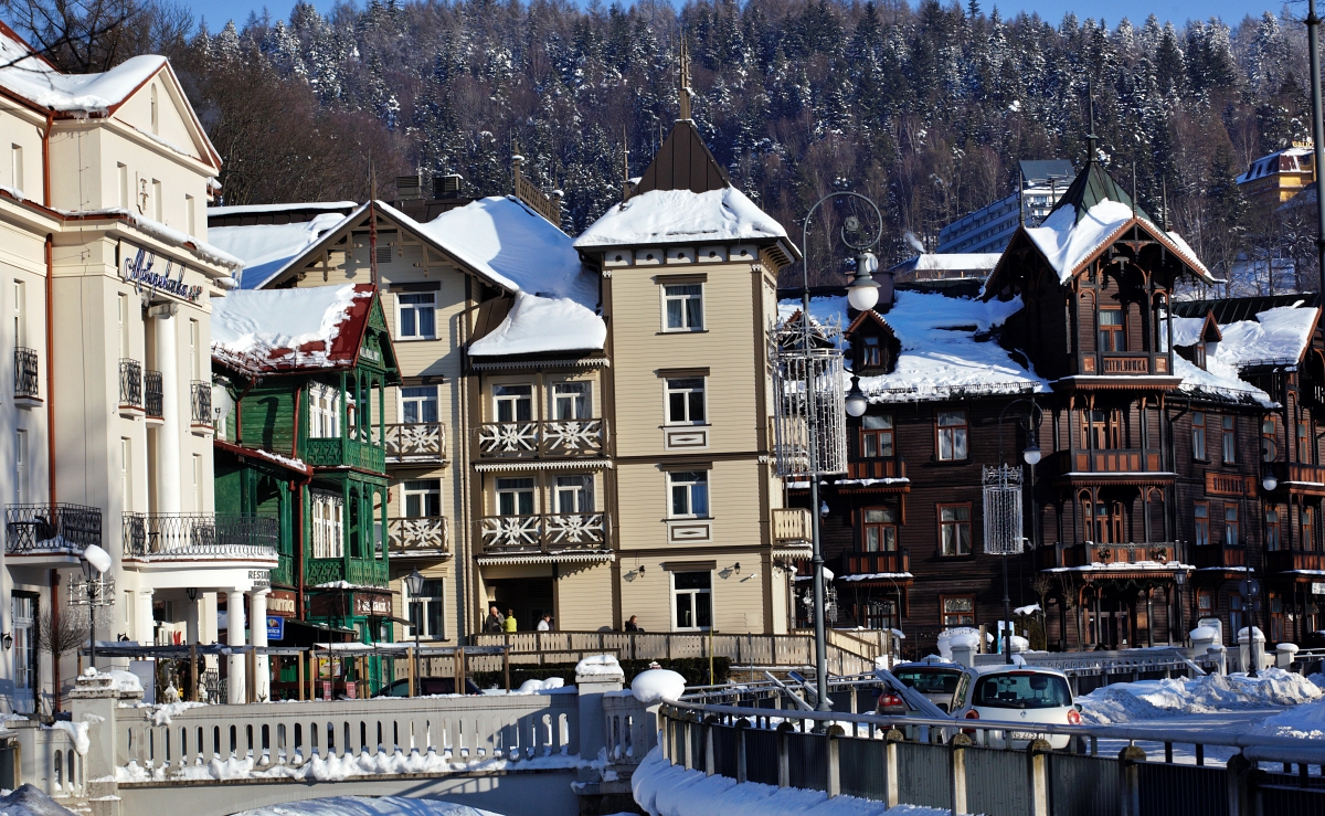 Zabytkowe pensjonaty Krynicy-Zdroju pamiętają czasy monarchii. /Fot. Mieczysław Pawłowicz