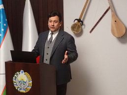 Ambasador Republiki Uzbekistanu w Polsce, JE Amirsaid Agzamkhodjaev. /fot. Mieczysław Pawłowicz