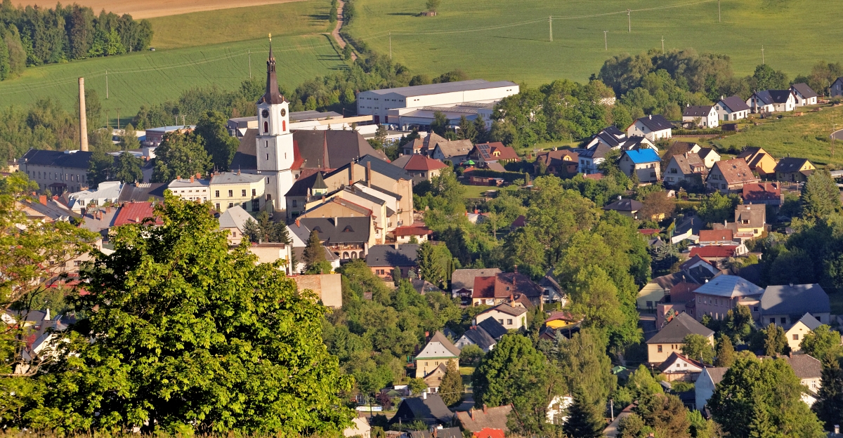 Widok na Králiky z Góry Matki Bożej. /fot. Mieczysław Pawłowicz