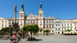 Pardubice prócz hipodromu szczycą się przepięknym rynkiem. /fot. Mieczysław Pawłowicz