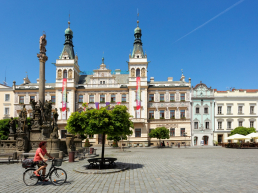 Pardubice prócz hipodromu szczycą się przepięknym rynkiem. /fot. Mieczysław Pawłowicz