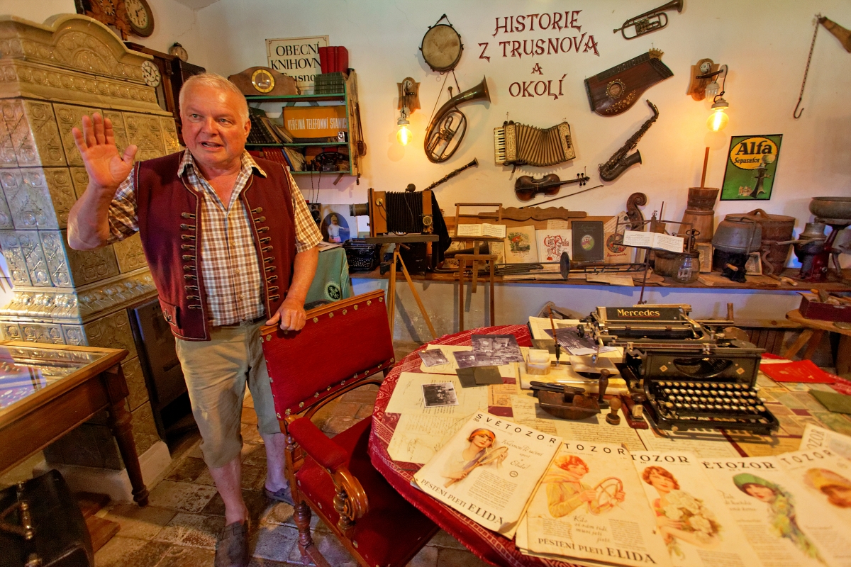 W Muzeum Staroczeskim znajdziemy wybór dawnych czasopism i fotografii./fot. Mieczysław Pawłowicz